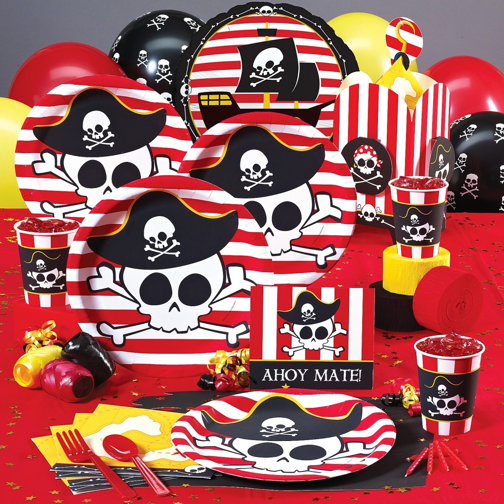 Birthday Pirate Party Supplies
