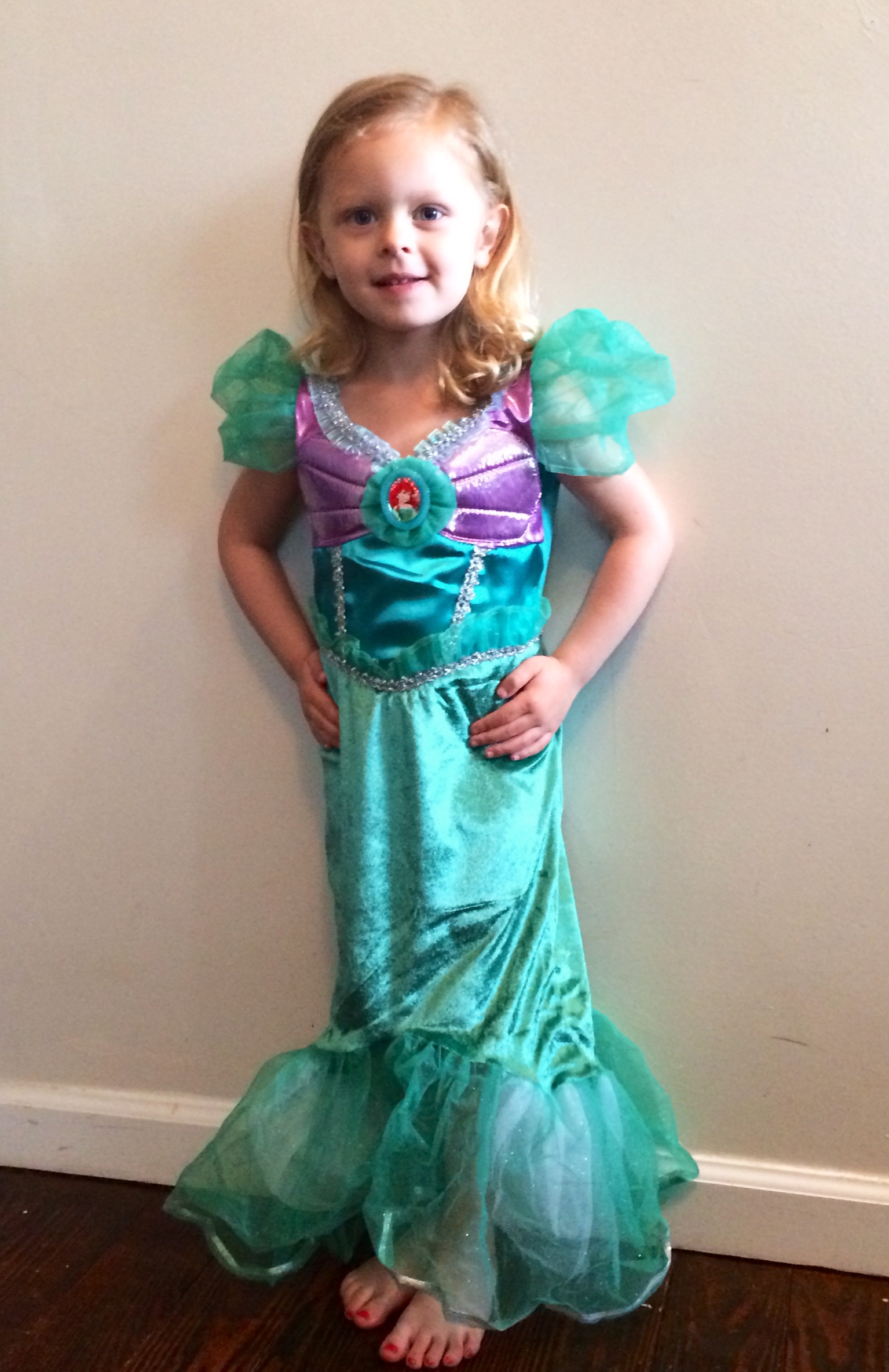 mermaid costume 3 year old